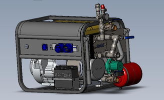 熱發(fā)電機三維機械CAD圖紙 解鎖高性能機電組件設(shè)計的新維度